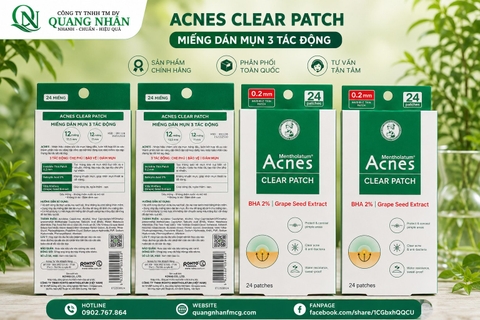 Miếng dán mụn Acnes Clear Patch 24 miếng