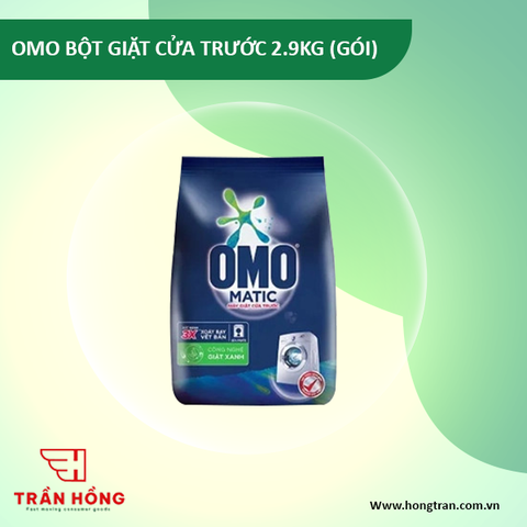 BỘT GIẶT OMO MATIC CỬA TRƯỚC 2.9KG X 4 TÚI
