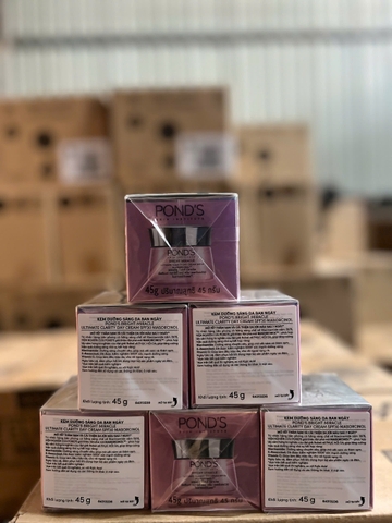 Combo 2 Hủ kem dưỡng sáng da ponds ngày vs đêm 45Gr