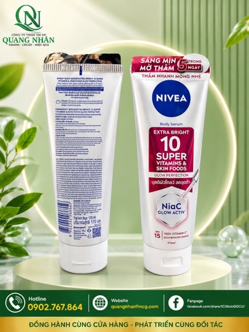 93830 - Tinh Chất Dưỡng Thể NIVEA 10 Super Vitamins & Skin Foods 170ml