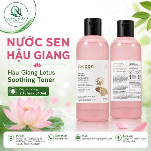 Nước TONER sen Hậu Giang 310ml