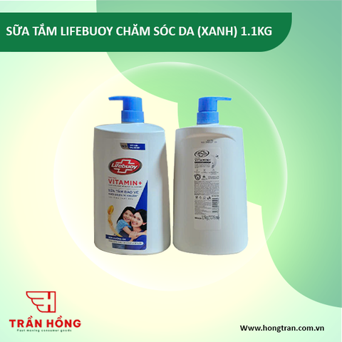 SỮA TẮM LIFEBUOY CHĂM SÓC DA (XANH) 1.1KG/ 6CHAI