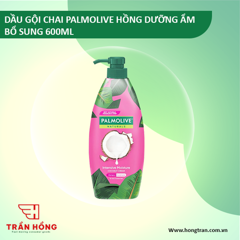 DẦU GỘI CHAI PALMOLIVE HỒNG (DƯỠNG ẨM BỔ SUNG) 600ML x 6 CHAI