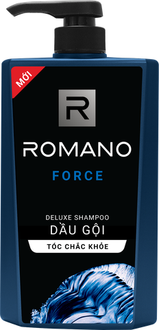 DẦU GỘI ROMANO FORCE 650ML ( xanh dương ) X 12 CHAI