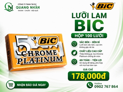 LƯỠI LAM BIC ( 5 x 20 ) *240 Hộp / Thùng