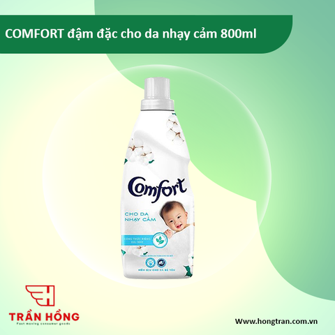 NƯỚC XẢ VẢI COMFORT DỊU NHẸ CHO DA NHẠY CẢM 800ml/12 chai