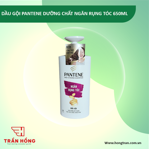 DẦU GỘI PANTENE DƯỠNG CHẤT NGĂN RỤNG TÓC 650ML x 6 Chai