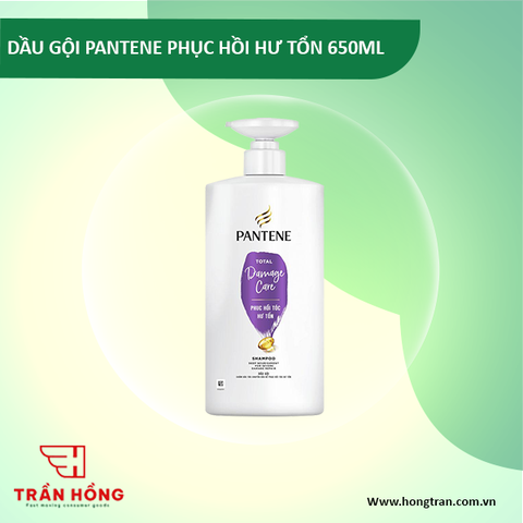 DẦU GỘI PANTENE PHỤC HỒI HƯ TỔN 650ML x 6 Chai