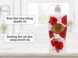 SỮA TẮM DOUBLE RICH HOA HỒNG 800G +(1CHAI 200ML) X 12 BỘ