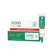 Acnes kem mụn xanh 10g x 4lốc