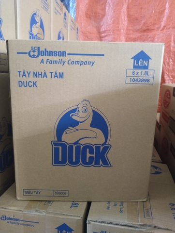 TẨY NHÀ TẮM DUCK - 1.8L x 6 CHAI