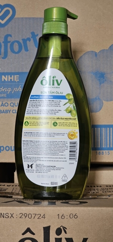 SỮA TẮM ÔLIV DƯỠNG ẨM MỀM MỊN 650ML x 12 CHAI