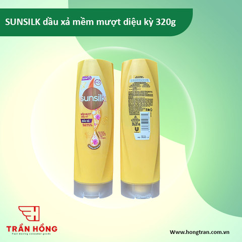 DẦU XẢ SUNSILK MỀM MƯỢT DIỆU KỲ 320g X 12 chai