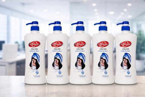 DẦU GỘI LIFEBUOYDƯỠNG TÓC ÓNG Ả 640G x 8 chai