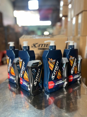 727313- TẮM GỘI XMEN FIRE 650G + TANG TG VEGAS 150G X 7 BỘ