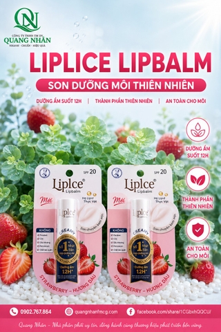 Son dưỡng môi Hương Dâu (LipIce Strawberry) 3,3 g
