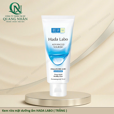 Kem rửa mặt dưỡng ẩm HADA LABO ( TRẮNG )