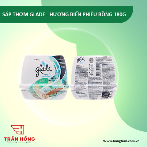 SÁP THƠM GLADE - H.BIỂN PHIÊU BỒNG 180G x 12 CUC