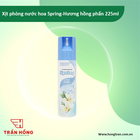 Xịt phòng nước hoa Spring - Hương phấn 225ml x 24 chai