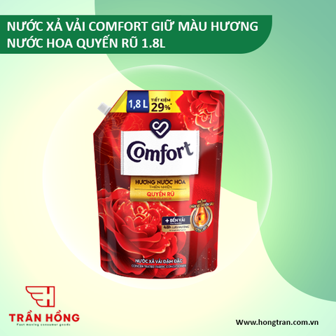 NƯỚC XẢ VẢI COMFORT Hương Nước Hoa Jennie 1.8L x 4 túi