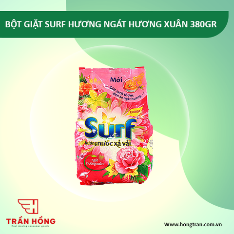 BỘT GIẶT SURF HƯƠNG NGÁT HƯƠNG XUÂN 380GR x 36 túi