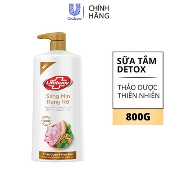 SỮA TẮM LIFEBUOY THẢO DƯỢC HOA SEN 800G x 12 CHAI