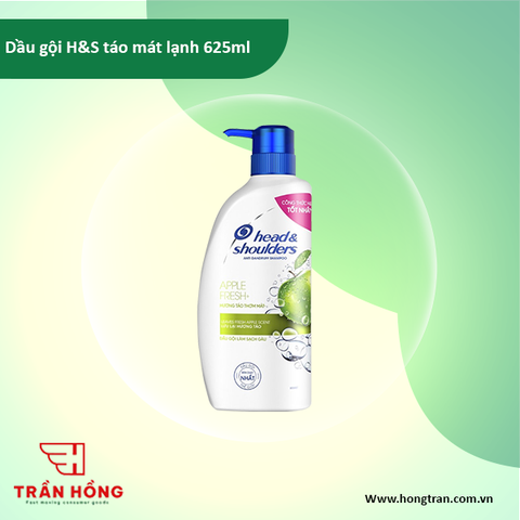 Dầu gội H&S táo mát lạnh 625ml x 6 chai (3.24)