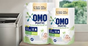 NƯỚC GIẶT OMO GIÀNH CHO BÉ YÊU 3.6KG X 4 TÚI