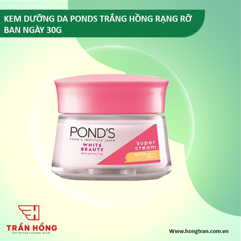 KEM DƯỠNG DA PONDS TRẮNG HỒNG RẠNG RỠ BAN NGÀY 30G x 24 chai