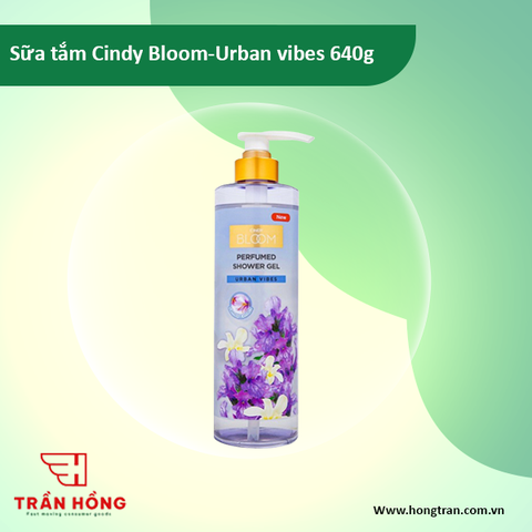 Sữa tắm Cindy Bloom-Urban vibes 640g x 12 chai