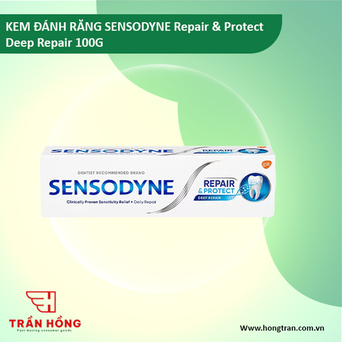 KEM ĐÁNH RĂNG SENSODYNE Repair & Protect Deep Repair 100G x 12 ống
