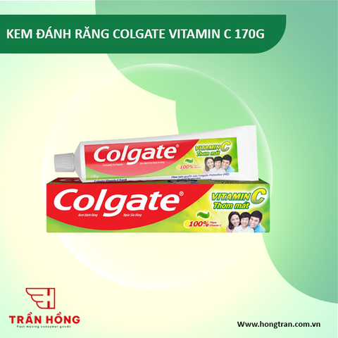 KEM ĐÁNH RĂNG COLGATE VITAMIN C 170G X 48 CÂY