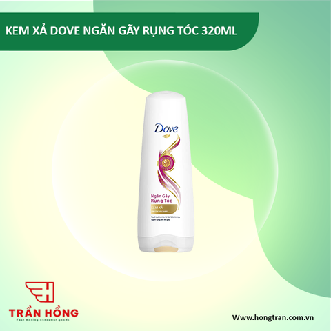 KEM XẢ DOVE NGĂN GÃY RỤNG TÓC 320ML x 12 chai