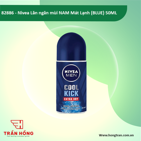 82886 Nivea Lăn ngăn mùi NAM Mát Lạnh (BLUE) 50ML X 24 CHAI