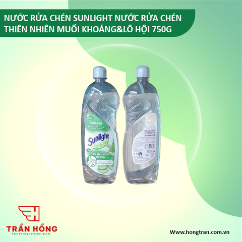 NƯỚC RỬA CHÉN SUNLIGHT NRC THIEN NHIEN MK&LHOI 750G x 15 chai