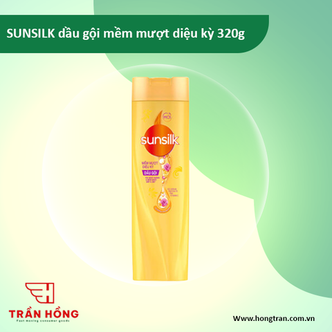 DẦU GỘI SUNSILK MỀM MƯỢT DIỆU KỲ 320G X 24 chai