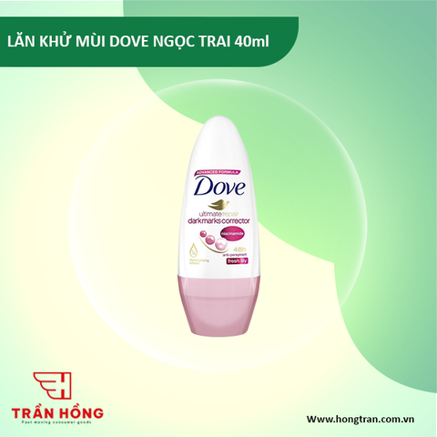 LĂN KHỬ MÙI DOVE NGỌC TRAI 40ml X 12 CHAI