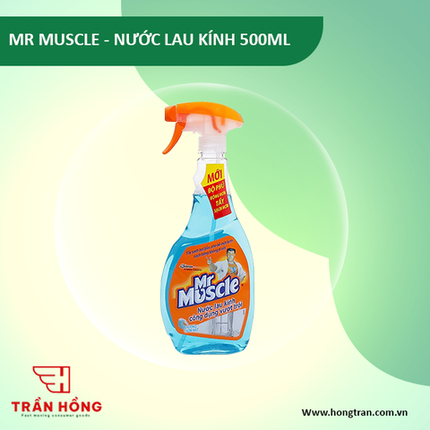 NƯỚC LAU KÍNH MR MUSCLE - 500ML x 12 chai