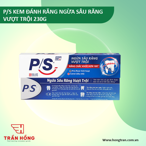 KEM ĐÁNH RĂNG P/S NGUA SAU RANG VUOT TROI 230G x 36 ống