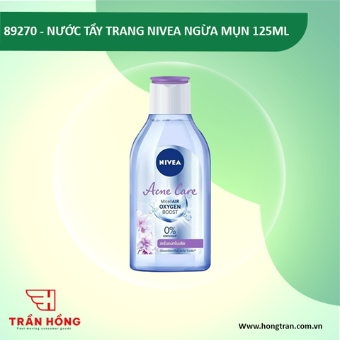 89270 NƯỚC TẨY TRANG NIVEA NGỪA MỤN 125ML  x 30 CHAI