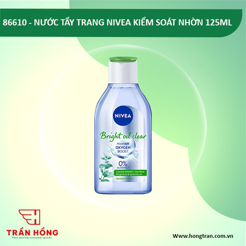 86610 NƯỚC TẨY TRANG NIVEA KIỂM SOÁT NHỜN 125ML  x 30 CHAI