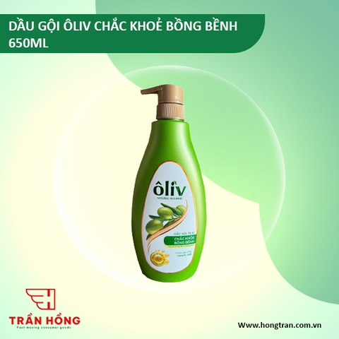 DẦU GỘI ÔLIV CHẮC KHOẺ BỒNG BỀNH 650ML x 12 CHAI