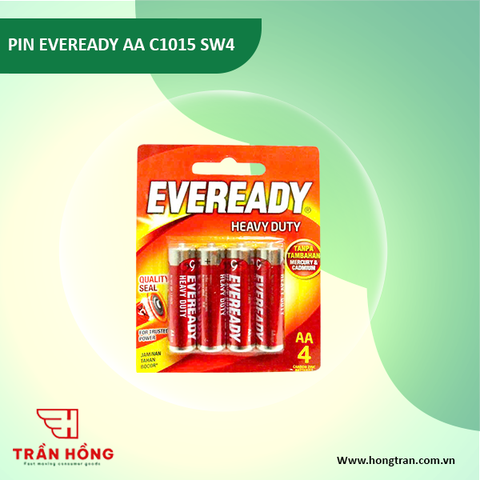 PIN EVEREADY AA 1015 SW4 x 12 vỉ