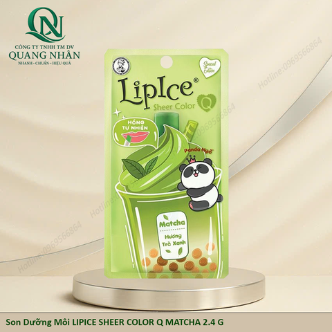 Son Dưỡng Môi LIPICE SHEER COLOR Q MATCHA 2.4 G X 40 CÂY