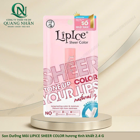 Son Dưỡng Môi LIPICE SHEER COLOR hương tinh khiết 2.4 G X 40 CÂY