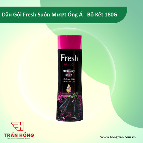 DẦU GỘI Fresh Suôn Mượt Óng Ả - Bồ Kết 180G x 24 CHAI