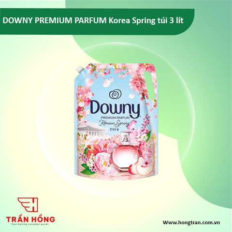 DOWNY PREMIUM PARFUM Korea Spring túi 3 lít x 4 túi