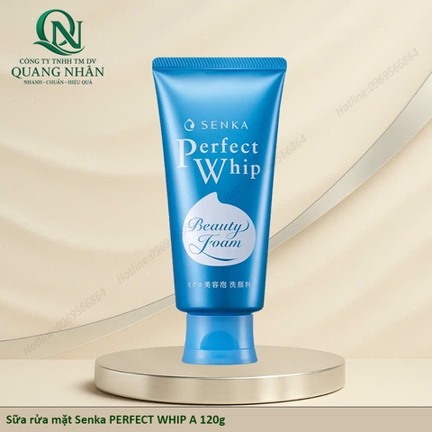 Sữa rửa mặt Senka Xanh Whip x 48 tuýp
