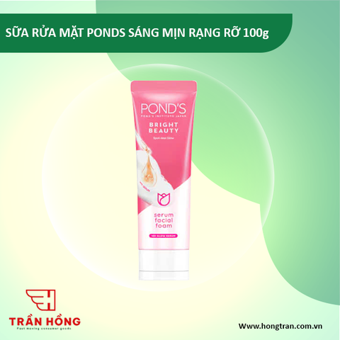 SỮA RỬA MẶT PONDS SÁNG MỊN RẠNG RỠ 100g 24 chai