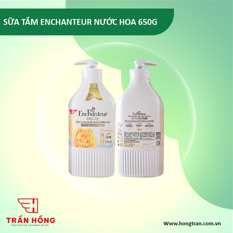 SỮA TẮM ENCHANTEUR NƯỚC HOA 650G MẪU MỚI X 12 CHAI